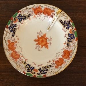 Vintage Gold Trimmed Hand Painted Lemon Dish